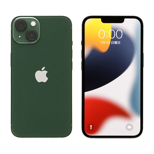 【特価期間 ～6/12】iPhone 13 128GB-グリーン