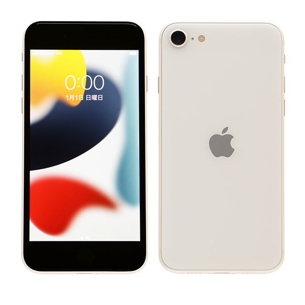 【特価期間 ～6/12】iPhone SE (第3世代) 64GB-スターライト