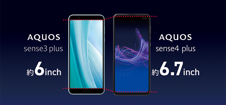 AQUOS sense4 plus | OCN モバイル ONE オンラインショップ | OCN